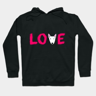 Love Bull Terrier Hoodie